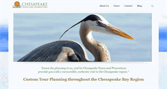 Desktop Screenshot of chesapeaketourplanner.com